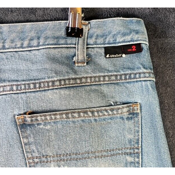 Flame resistant Jeans Men 40 Blue Denim Ultra Soft Relaxed Fit - Picture 9 of 16